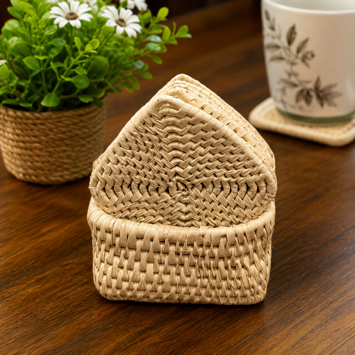 Square shaped Coasters with stand